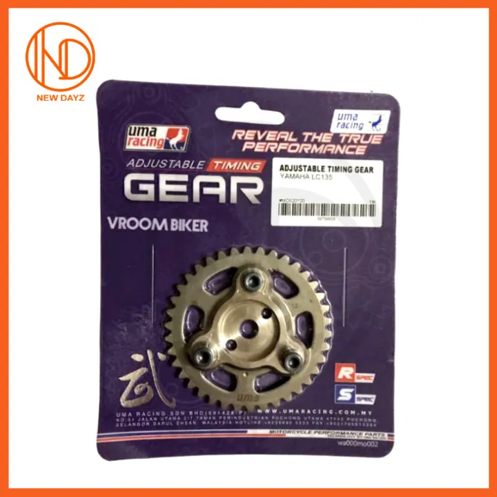 UMA RACING ADJUSTABLE TIMING GEAR LC135 Y15ZR Y15 FZ150 Lazada