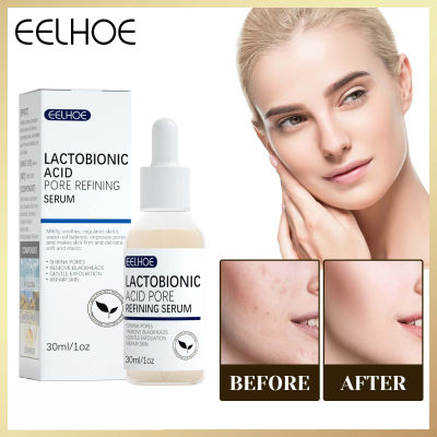 Lactobionic Acid Pore Shrink Face Serum Hyaluronic Acid Moisturizing Nourish Smooth Pores Repair Essence Firm เครื่องสำอางเกาหลี