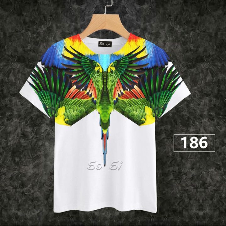 loso-store-เสื้อยืดพิมพ์ลาย-ลายเสือ-และลายม้า