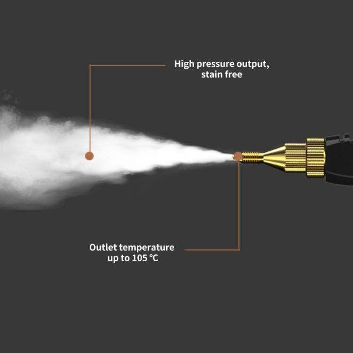 เครื่องทำความสะอาดไอน้ำเครื่องใช้ไฟฟ้าในบ้าน2500w-เครื่องปรับอากาศฆ่าเชื้อที่อุณหภูมิสูงเครื่องดูดควันอุปกรณ์ทำความสะอาดรถ220v