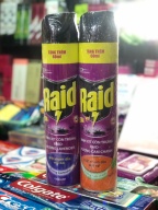 Xịt muỗi Raid 600ML hương cam chanh lavender không mùi ( giao ngẫu nhiên nếu khách không nhắn tin) thumbnail