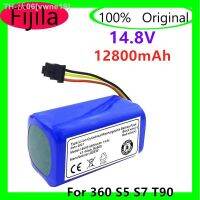 100 Nieuwe Originele 148V 12800Mah Roboter-Staubsauger Batterie Pak Für 360 S5 S7 T90 Robotic Staubsauger Ersatz Batterien [ Hot sell ] vwne19