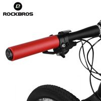 ROCKBROS Bicycle Grips MTB Silicone Sponge Handlebar Grips Anti-skid Shock-absorbing Soft Bike Grips Ultraight Bike Accessories Handlebars