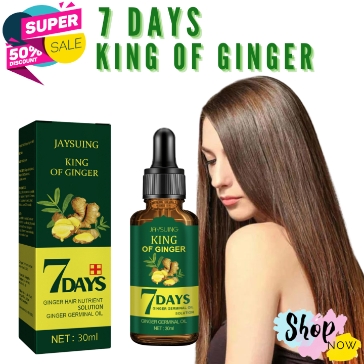 Original 7 Days King Of Gingerginger Hair Nutrients Solutionginger Germinal Oil Lazada Ph 0139