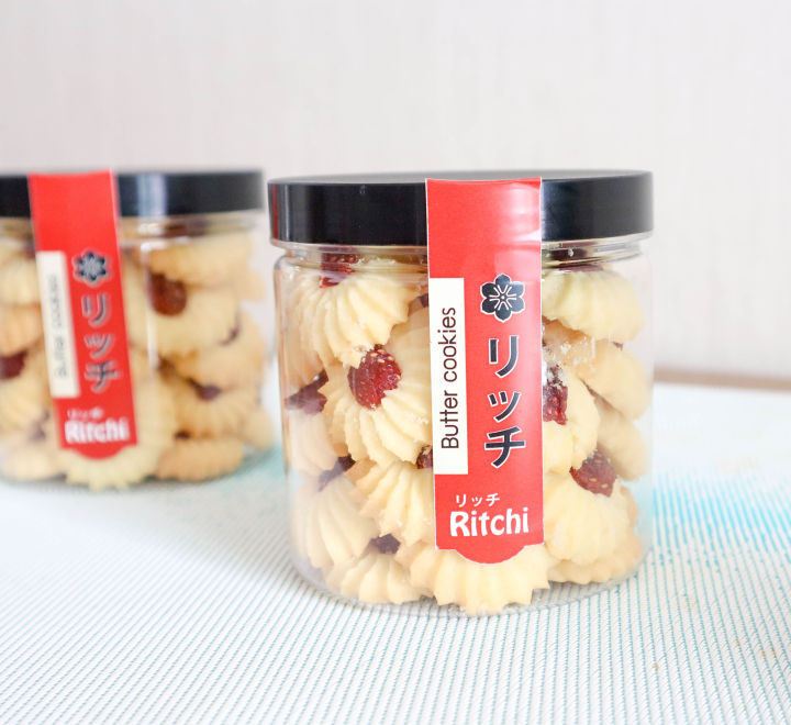 ritchi-มินิคุกกี้เนยสด-pure-butter-mini-cookies-คุกกี้เนยสดแท้-100