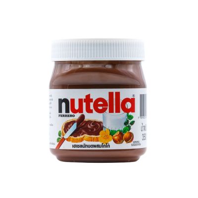 #pw01# ❤เก็บเงินปลายทางได้จ้า❤ Nutella นูเทลล่า 350g. 1 ชิ้น ผลิตจากถั่วเฮเซลนัทคัดพิเศษบดผสมโกโก้ ผลิตภัณฑ์สูตรต้นตำหรับจากประเทศอิตาลี รสชาติหวานอร่อย ทาขนมปัง ของหวาน