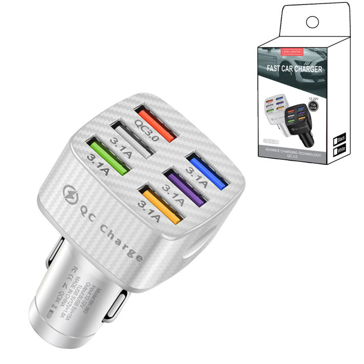 15a-car-fast-charger-qc3-0-6-in-1-car-charger-qc3-0-6usb-car-charger-ใช้งานร่วมกับรถบรรทุกรถออฟโรดศัพท์มือถือ