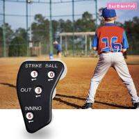 BASILBLA ล้อ4ล้อ คลิกเกอร์เบสบอล กันลื่น รูปแบบแถบกด ตัวนับผู้ตัดสิน Umpire COUNTER พลาสติกทำจากพลาสติก ตัวระบุผู้ตัดสิน กีฬาเบสบอลกีฬา