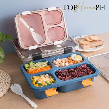 4Pcs Thermal Lunch Box Portable Leakproof Lunch Container Set Lunch  Container Set Leakproof Snack Lunchbox with Spoon Fork 2023