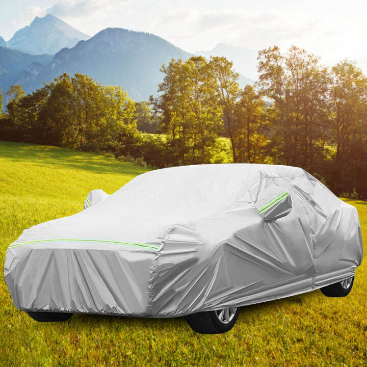selimut-mobil-กันลมกันฝุ่นกันน้ำได้ครอบคลุมภายนอกทั้งหมดทนต่อการฉีกขาดฝาครอบออโต้พร้อมแถบสะท้อนแสงกลางคืนฝาครอบอัตโนมัติทนต่อการฉีกขาด