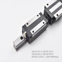 เราเตอร์ชุดโมดูล CNC Carriage Block Slide 4ชิ้น + ความยาวรางใดๆ LM 2ชิ้น15มม. รางรางเลื่อนตรงเรียบ HGW15C HGH15CA HGW20CC HGH20CA