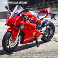 1:12 Ducati V4S Panigale Diecast Motorcycle Model Toy Replica With Sound amp; Light birthday gift christmas gift Collection bike
