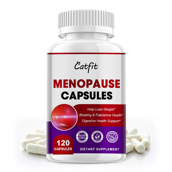 Catfit Menopause Relief Capsules Supplement Multi benefit Menopausal