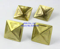 20 Pieces 30x30mm Gold Square Upholstery Tacks Nails