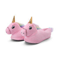 Pink Toddler Shoes Kids Shoes Unicorn Slippers Children Casual Shoes Winter Slippers for Girls Cute Baby Shoes Soft Toddler Shoe