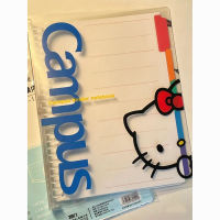 สวัสดี Kitchini Sanrio โปร่งใสปกโน๊ตบุ๊ค Kawaii น่ารักอะนิเมะการ์ตูนนักเรียนคู่มือเครื่องเขียน Notepad สาวของขวัญ