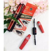 SIVANNA COLORS Super Model Waterproof Mascara HF-893 มาสคาร่า หัวแปรง 2 ด้าน