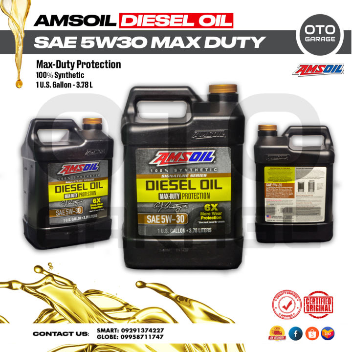 Amsoil 5W30 Signature Series Max-Duty Diesel 4L