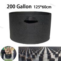 200 Gallon Large Capacity Fabric Plant Grow Bags Growing Pots Garden Vegetable Flower Planting Container Gardening Bag WDAGTH