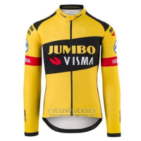 JUMBO VISMA Long Sleeve Cycling Clothes Set team Jersey men suit Breathable outdoor sport wear bike MTB clothing 9D pad