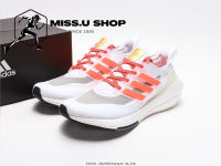 รองเท้าอดิดาส ULTRA BOOST 21 White Orange ( SIZE.40-45 EU ) เบา ลดแรงกระแทก ใส่สบาย รองเท้าวิ่งกีฬา รองเท้าเพื่อสุขภาพ รองเท้าวิ่งผู้ชาย V32