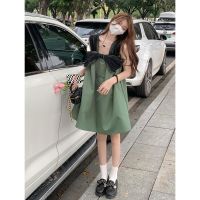 GF ผู้หญิงแขนยาว V คอ Maxi ชุดสำหรับชายทะเลวันหยุดพิมพ์ Casual Sundress