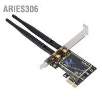 การ์ดเครือข่ายไร้สาย Aries306 Su N600 Pci-E ความเร็วสูง สําหรับ Windows