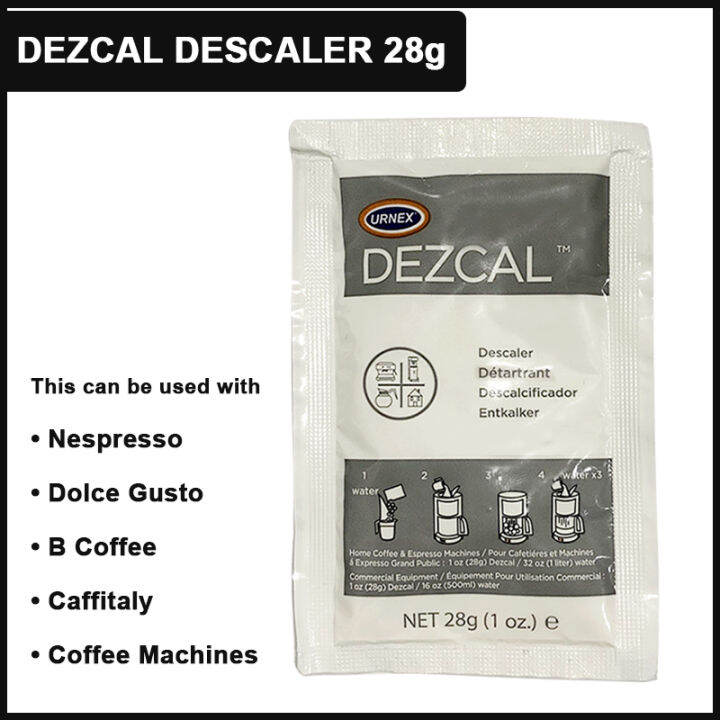 Urnex Dezcal Descaler Espresso & Coffee Machine Descaling Powder Lazada PH