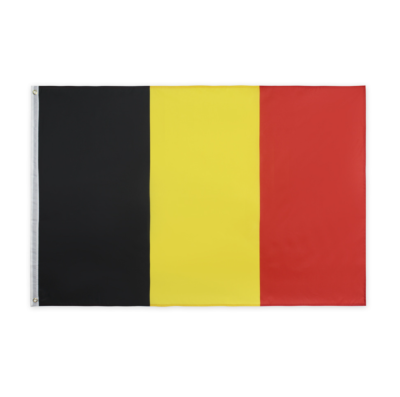 ธงชาติ ธงตกแต่ง ธงเบลเยียม เบลเยี่ยม Belgium ขนาด 150x90cm ส่งสินค้าทุกวัน ธงมองเห็นได้ทั้งสองด้าน Kingdom of Belgium เบลเยียม