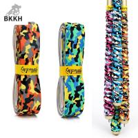 BKKH เครื่องมือตกปลา อุปกรณ์กีฬากลางแจ้ง สีอำพราง เทปกันลื่น จับฉนวน คันเบ็ดอุปกรณ์เสริม คันเบ็ด Sweatband ฟิล์มหดความร้อน ที่จับแร็กเกต ด้ามจับคันเบ็ด