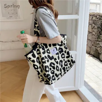 Large cow best sale print bag