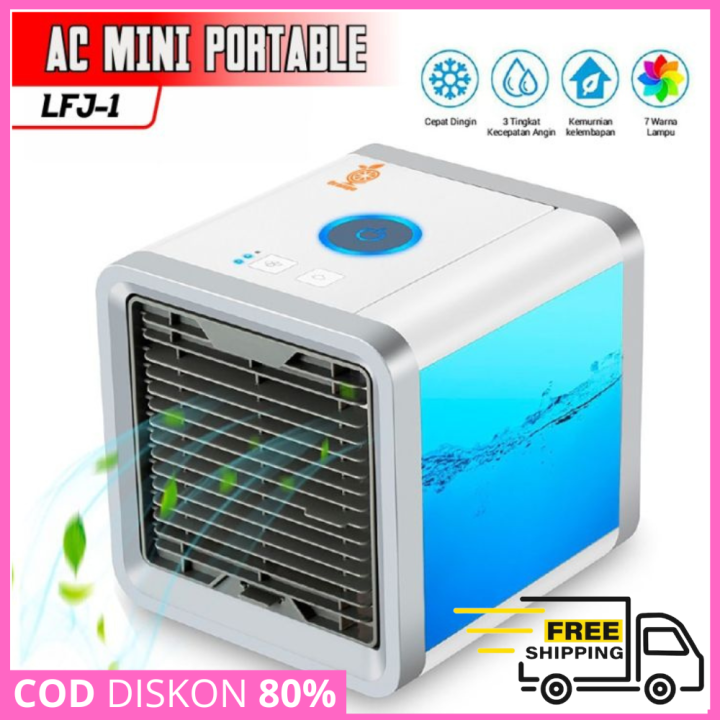 Dtg Indonesia [BISA BAYAR DI TEMPAT] AC Mini Portable AC USB Praktis ...