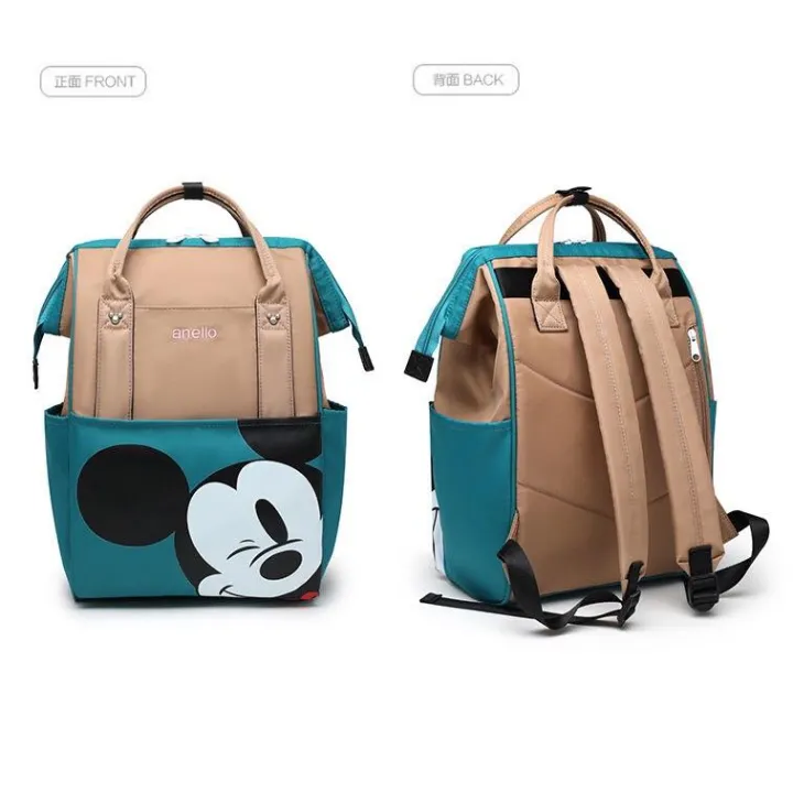 Backpack Flagship anello mickey mouse Nylon waterproof backpackL661 ...