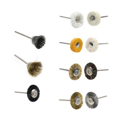 11Pcs Dental Polishing Tools Brush Polishing Wheel Cloth Polishing Dental Lab Materials 2.5Mm