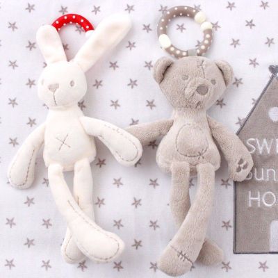 [Pickmine] Bunny Soft Plush Toy Rabbit Stuffed Animal Baby Kids Gift Animals Dolls