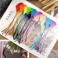 Wholesale Colorful 12-18cm Feathers Wedding Decoration Jewelry Creation Headdress Table Centerpieces