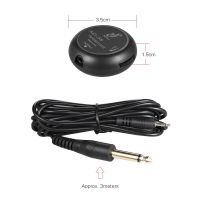 j f adeline ad - 35 มินิ piezo pickup contact ไมโครโฟน transducer กับสายเคเบิ้ล 6 . 35 มม. 3 เมตรสําหรับอะคูสติก cl