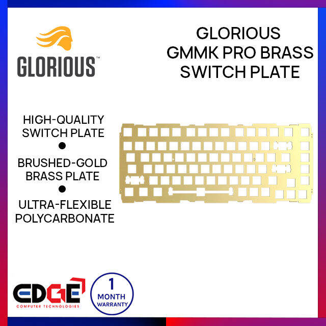 EDGE GLORIOUS PC Brass Keyboard Switch Plate (83 key) Lazada PH
