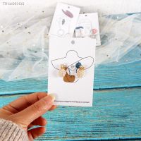 ♘▤✳ 10Pcs/Lot Multi Patterns Earrings Card 6x9cm 400gsm Paper Ear Studs Display Card Favor Jewelry Packaging Cards Can Custom