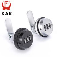 On Sale KAK Combination Password Lock Cam Lock For Mailbox Black Silver Zinc Alloy Security Home Cabinet Lock Cabinet Door Lock Hardware