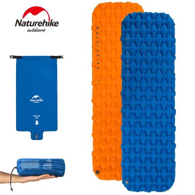 Naturehike Inflatable Mattress Ultralight Portable Folding Bed Air Mattress Waterproof Single Sleeping Pad Travel Camping Mat