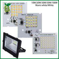 ไฟฟลัดไลท์อินพุต220V กำลังสูง DGTT SMD2835ไดรเวอร์สมาร์ทไอซีลูกปัดชิป LED