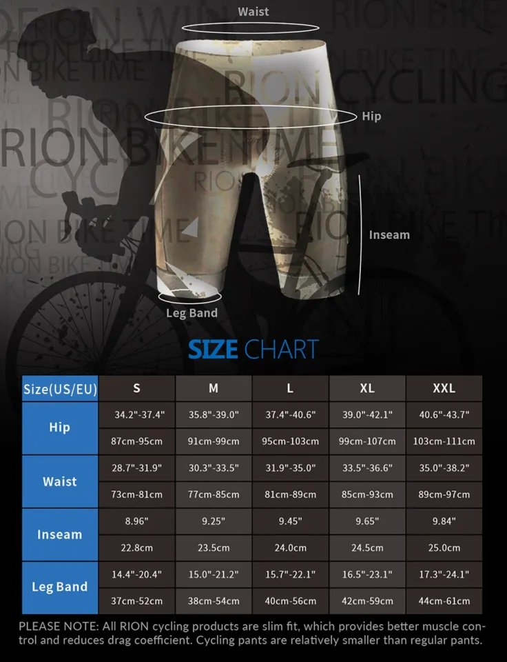 rion cycling bibs