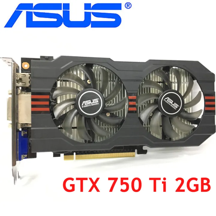 กราฟิกการ์ด Original GTX 750 Ti 2GB 128Bit GDDR5การ์ด NVIDIA Geforce ...