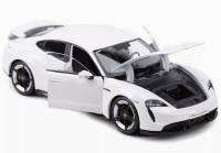 Bburago 1:24  Porsche Taycan Turbo S โมเดลรถยนต์ ของเล่น ของสะสม แบบจำลองรถ (เก็บคูปองส่งฟรี หรือเก็บคูปองใช้ส่วนลดค่าจัดส่งได้ค่ะ)