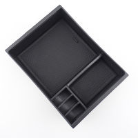 Black Car Secondary Center Console Armrest Storage Organizer Tray ABS Fit For Mazda 3 Axela 2013 2014 2015 2016 20172023