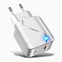 【Taotao Electronics】 Quick Charge 3.0 18W USB PD Charger QC สำหรับ iPhone 12x8โทรศัพท์ Wall Type C Huawei Xiaomi