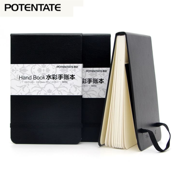 potentate-300gsm-24แผ่นทำรายงานด้วยมือหนังสือ-แผ่น-กระดาษสมุดสเก็ตช์สีน้ำสมุดโน๊ตสมุดวาดเขียนศิลปะคู่มือสี-กระดาษ