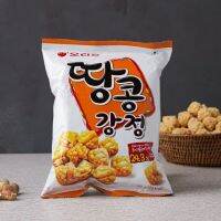 ?Import Item? 땅콩강정 ขนมถั่วตัดเกาหลี Orion Peanut Sweet Rice Puffs 80g