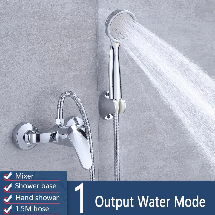 Bathroom Shower Faucet set System Matte Black Bath Faucet Mixer Tap